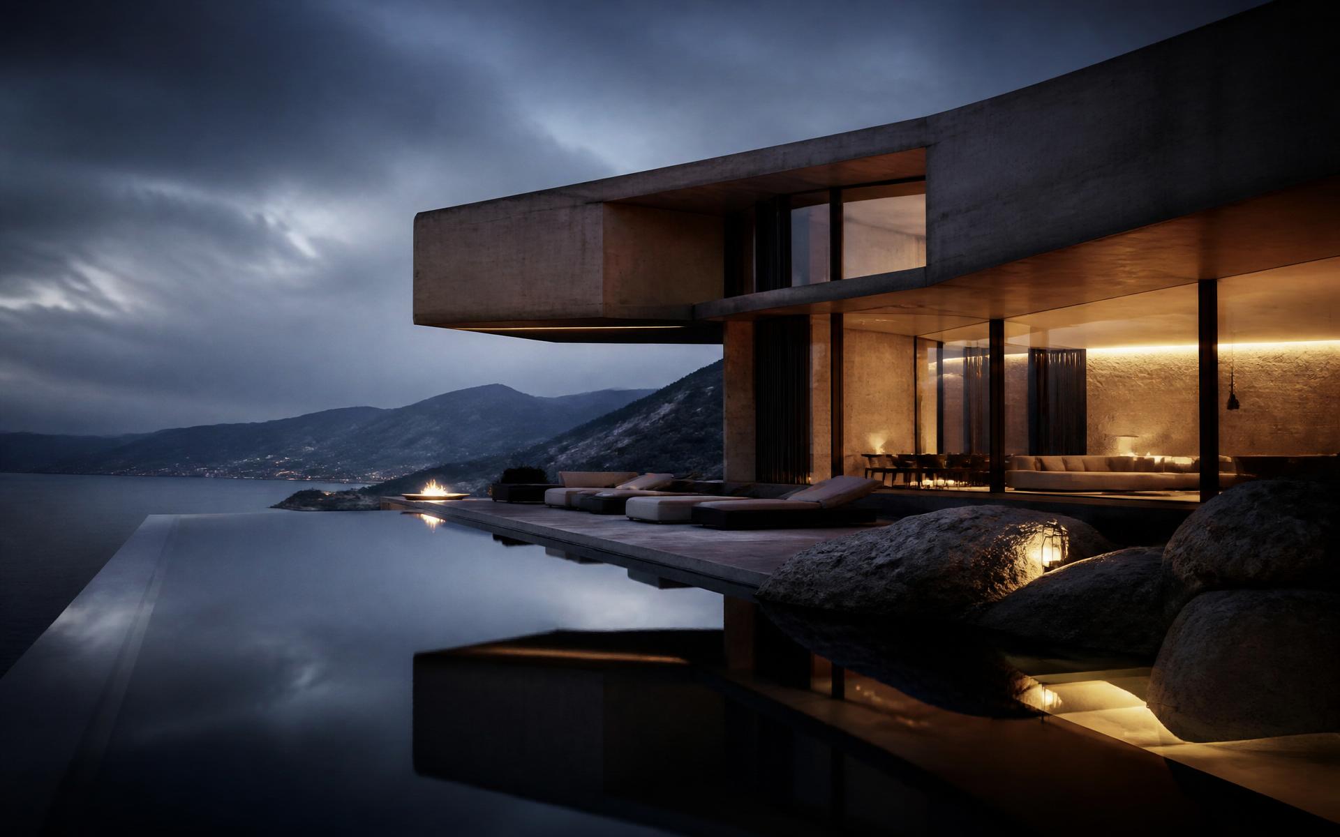 Villa cliff